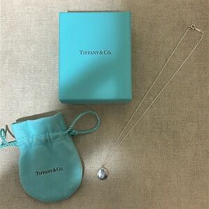 Tiffany & Co initial necklace